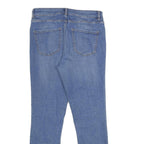 MASSIMO DUTTI Womens Jeans Blue Regular Skinny Denim Light W28 L28 Stylish