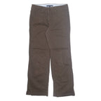 TOMMY HILFIGER Chino Mens Trousers Brown Regular Straight W28 L28