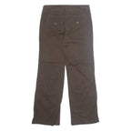 TOMMY HILFIGER Chino Mens Trousers Brown Regular Straight W28 L28