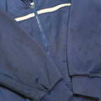 PUMA Mens Blue Zip Track Jacket L Polyester Blend Plain Casual Sportswear