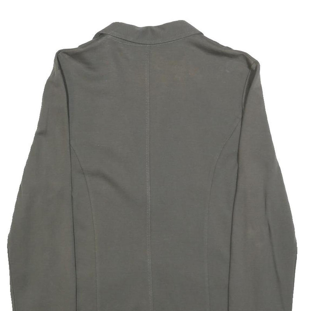 MARC O'POLO Womens Grey Button Jacket L Cotton Blend Casual Stylish