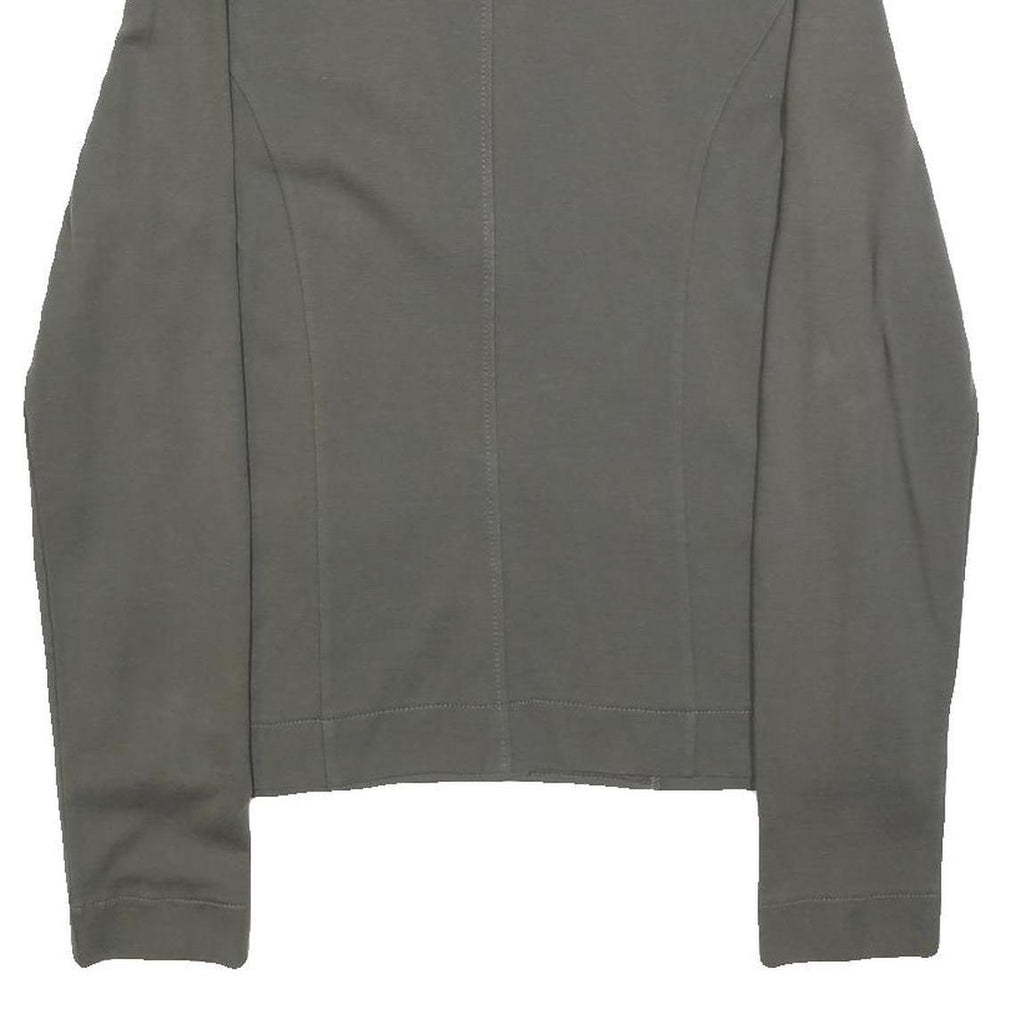 MARC O'POLO Womens Grey Button Jacket L Cotton Blend Casual Stylish