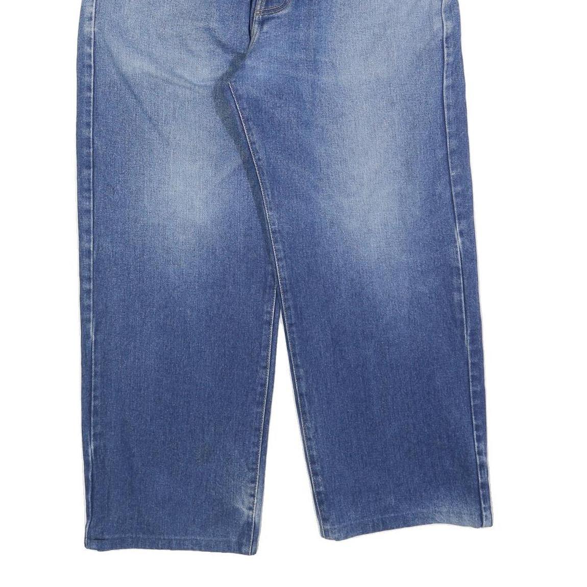 DOORS DENIM Mens Jeans Blue Relaxed Straight Denim Medium W34 L27 Casual Zip