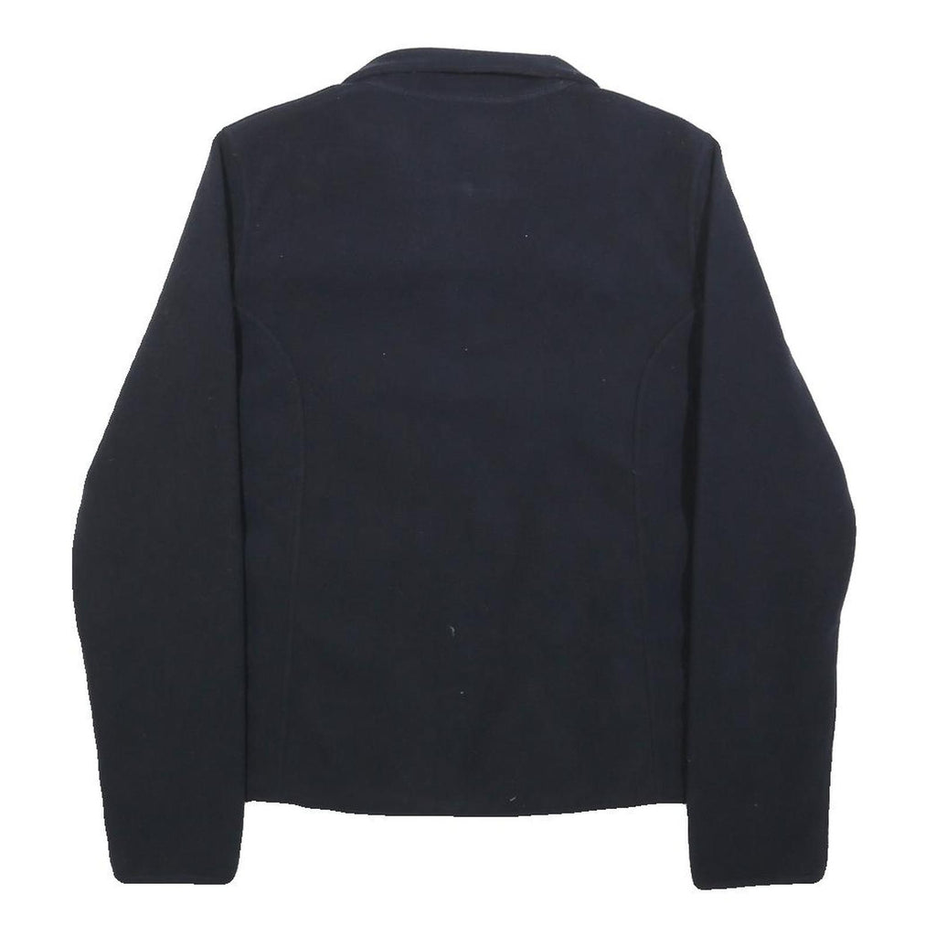 SWITCHER Womens Navy Blue Jacket M Polyester Zip Plain Casual Lightweight