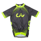 Cycling Mens Jersey Black Full Zip L