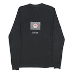 NIKE X CACT.US CORP Travis Scott Cactus Jack Mens Black Graphic Long Sleeve XS