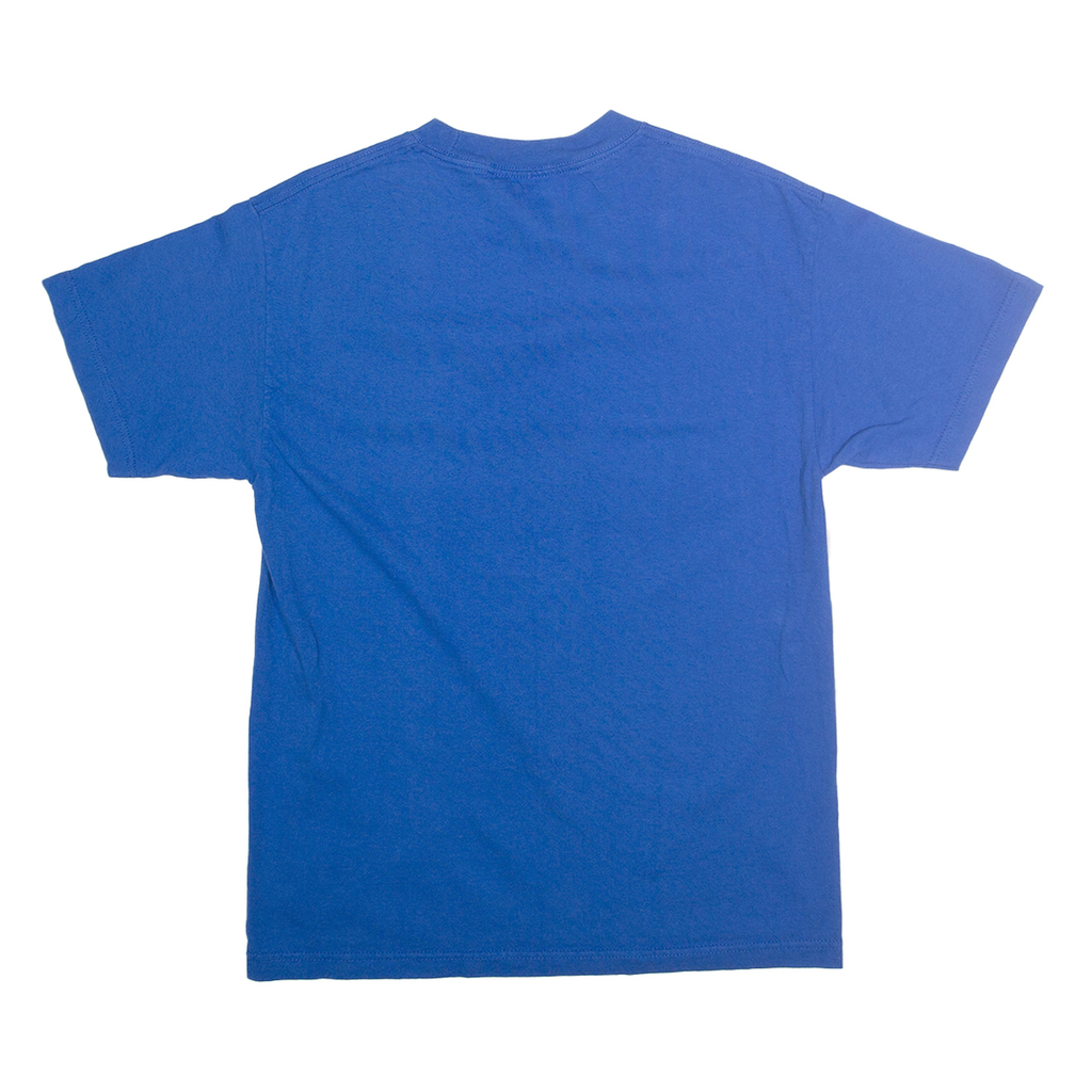 ALSTYLE Mens Blue Golden State Warriors T-Shirt M Short Sleeve Crew Neck NBA