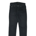 CALVIN KLEIN JEANS Womens Black Slim Skinny Denim W28 L31 Stylish Zip Fastening