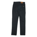 CALVIN KLEIN JEANS Womens Black Slim Skinny Denim W28 L31 Stylish Zip Fastening