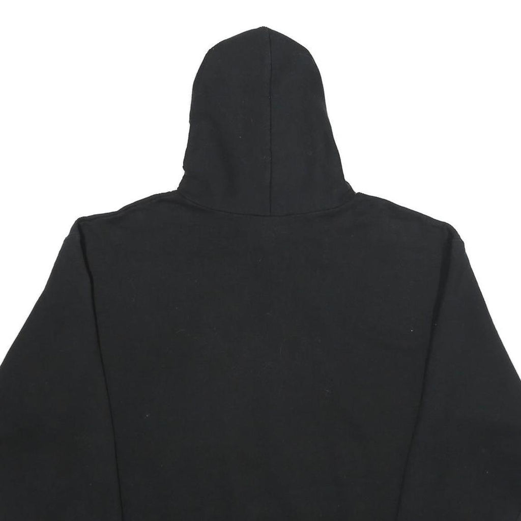 CHAMPION Mens Black Sylacauga Baseball Pullover Hoodie L Cotton Blend