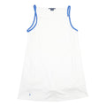RALPH LAUREN SPORT Womens White & Blue Sleeveless Day Polyester Blend Dress XL