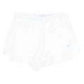 NIKE Womens Shorts White Casual L W30 Activewear Logo Sportswear