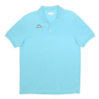 KAPPA Mens Light Blue Polo Shirt XL Cotton Short Sleeve Plain Casual Sportswear