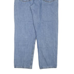 LEVI'S Mens Blue Regular Fit Straight Leg Denim Medium W36 L30 Classic Jeans Zip