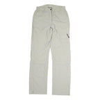 TREVOLUTION Mens Cotton Blend Regular Beige Trousers W28 L31 Zip Pocket Casual