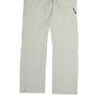 TREVOLUTION Mens Cotton Blend Regular Beige Trousers W28 L31 Zip Pocket Casual