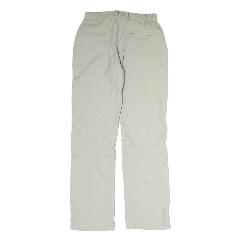 TREVOLUTION Mens Cotton Blend Regular Beige Trousers W28 L31 Zip Pocket Casual