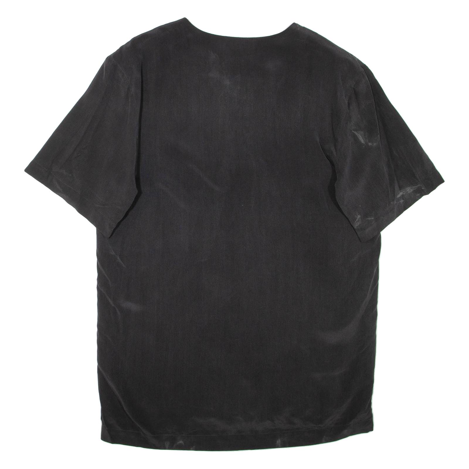 THE LEGEND Womens Top Black V-Neck L