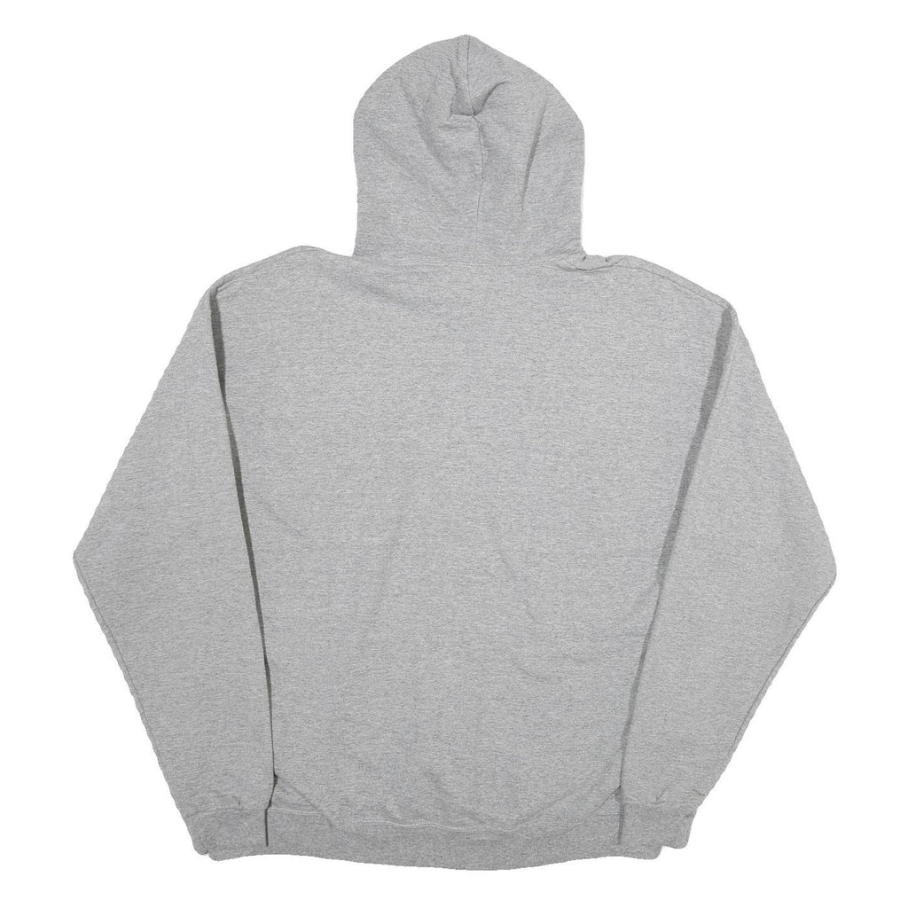 JERZEES Mens Grey Lakeside Lions Pullover Hoodie XL Cotton Casual