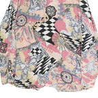 SIGNE INCOYIMTO Womens Pink Printed Long Sleeve Collared Shirt M Cotton Blend