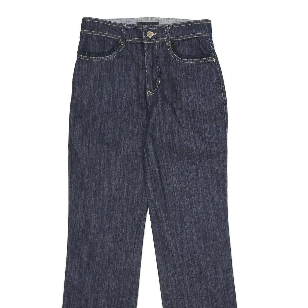 ROCCO BAROCCO Womens Jeans Blue Regular Straight Denim Medium W27 L30 Classic