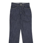 ROCCO BAROCCO Womens Jeans Blue Regular Straight Denim Medium W27 L30 Classic