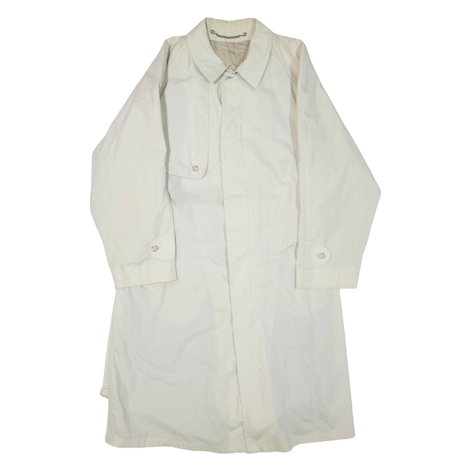 Belted Womens Trench Jacket Beige L