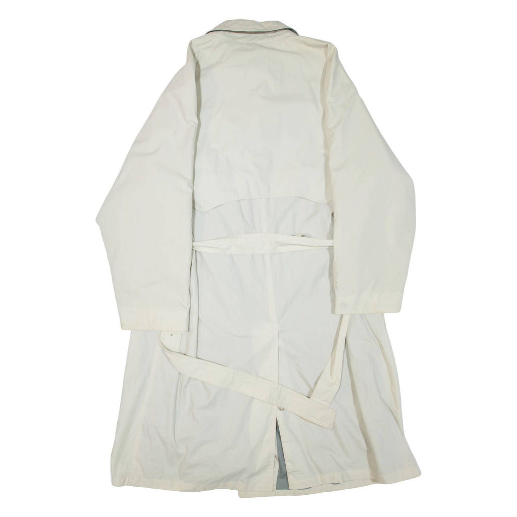 Belted Womens Trench Jacket Beige L