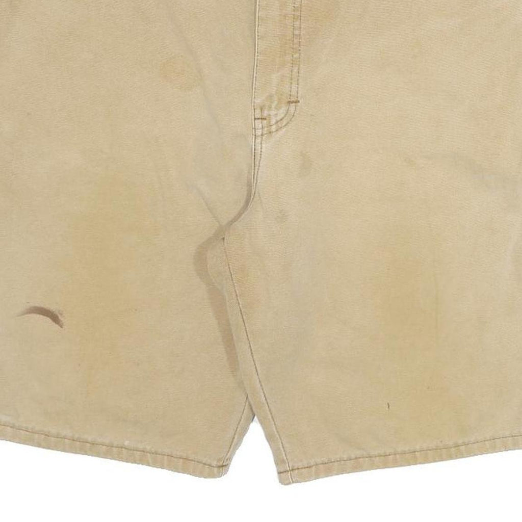 DICKIES Mens Shorts Beige Casual XL W34 Cotton Blend Workwear