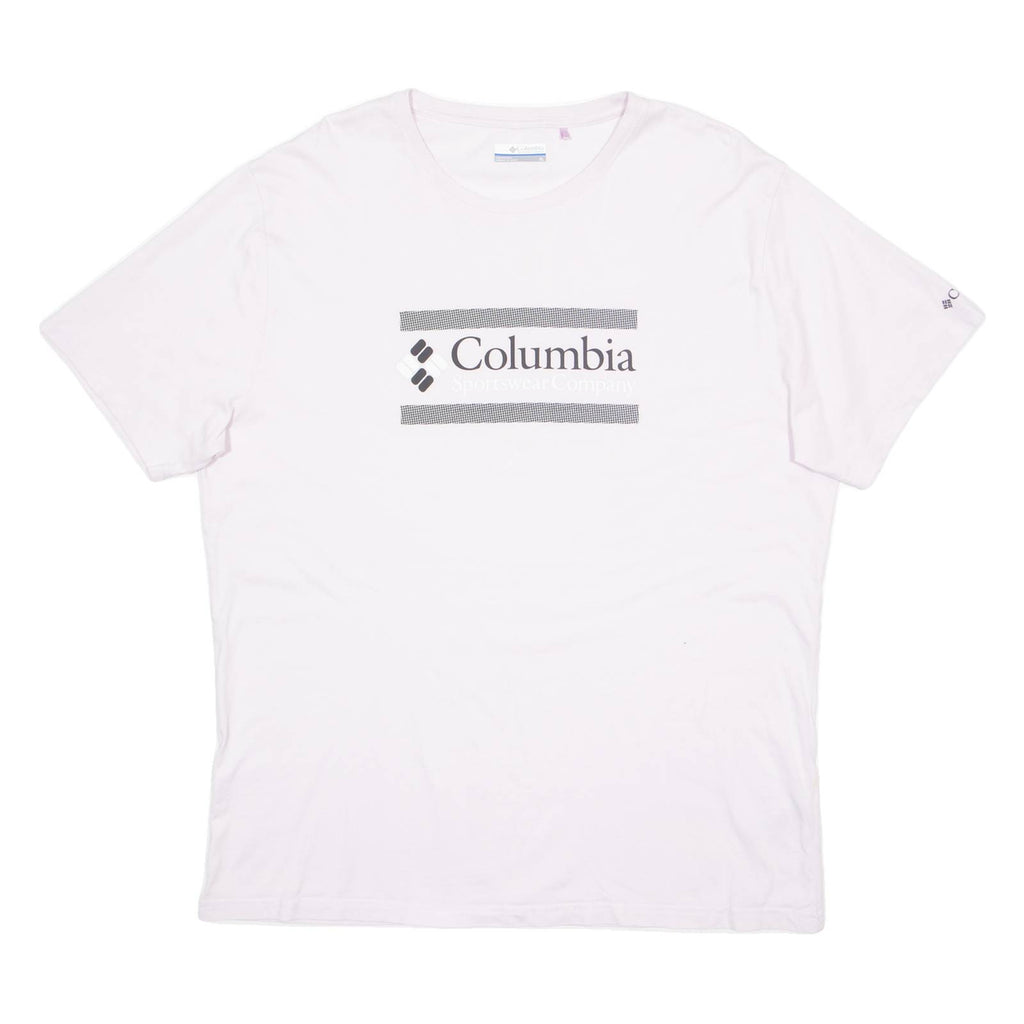 COLUMBIA Mens T-Shirt Pink XL
