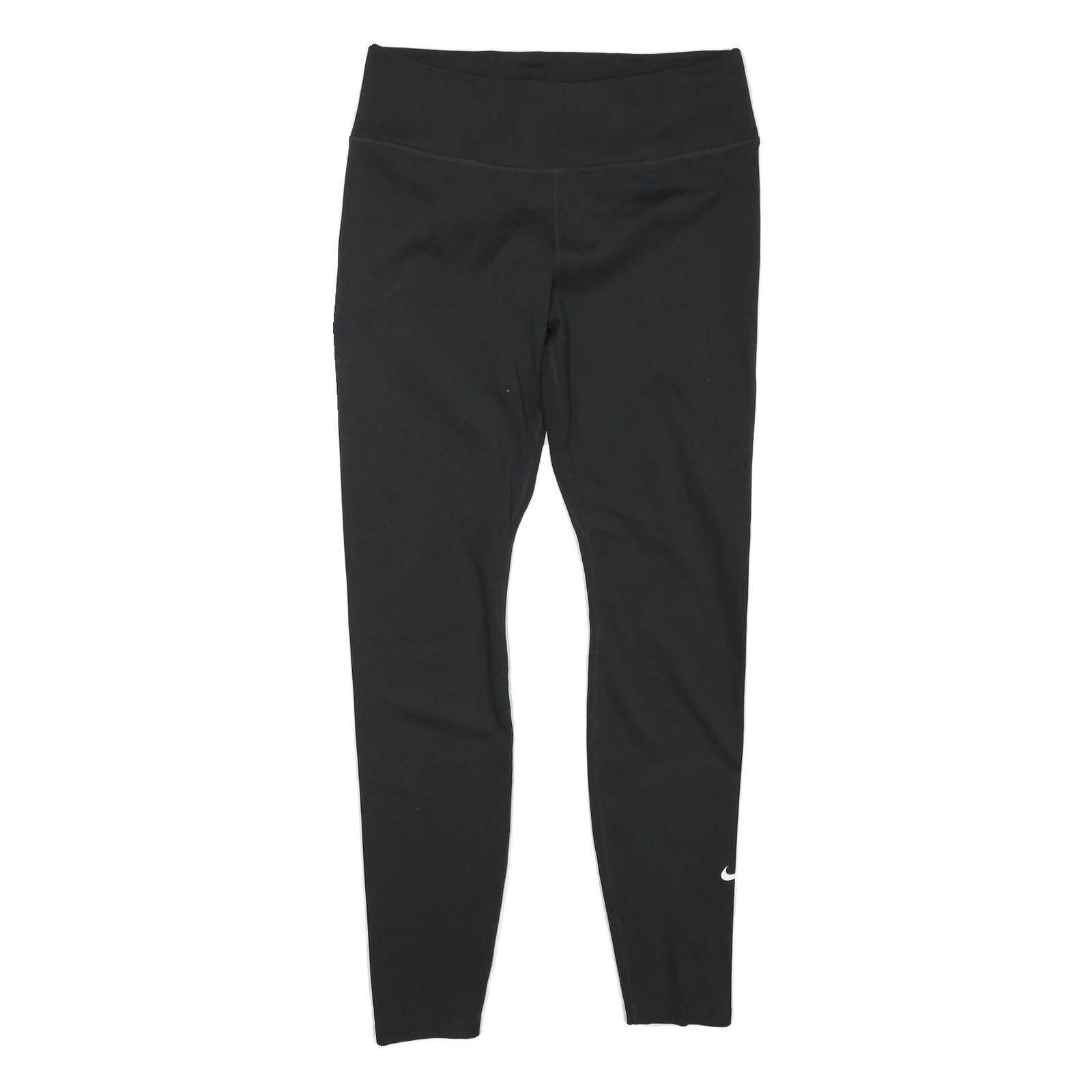 NIKE Mens Joggers Black Slim Tapered M W28 L27 Athletic Sports Pants