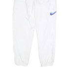 NIKE Mens Joggers White Blue Slim Tapered L W28 L25 Sportswear Casual