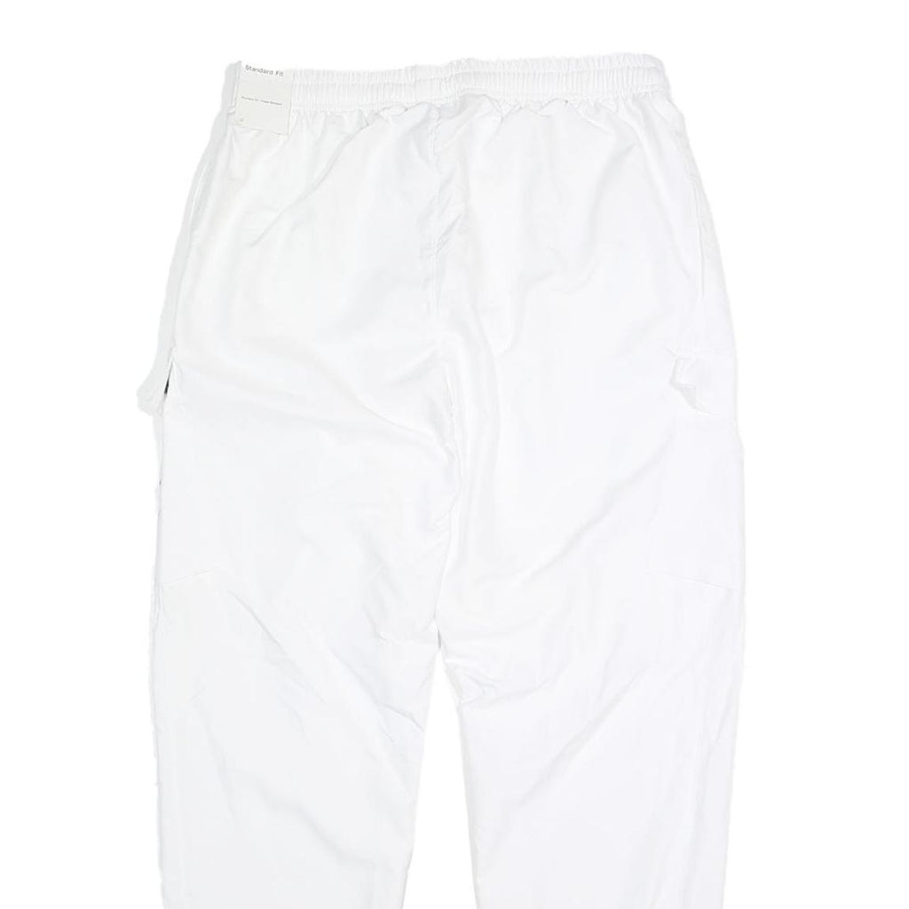 NIKE Mens Joggers White Blue Slim Tapered L W28 L25 Sportswear Casual