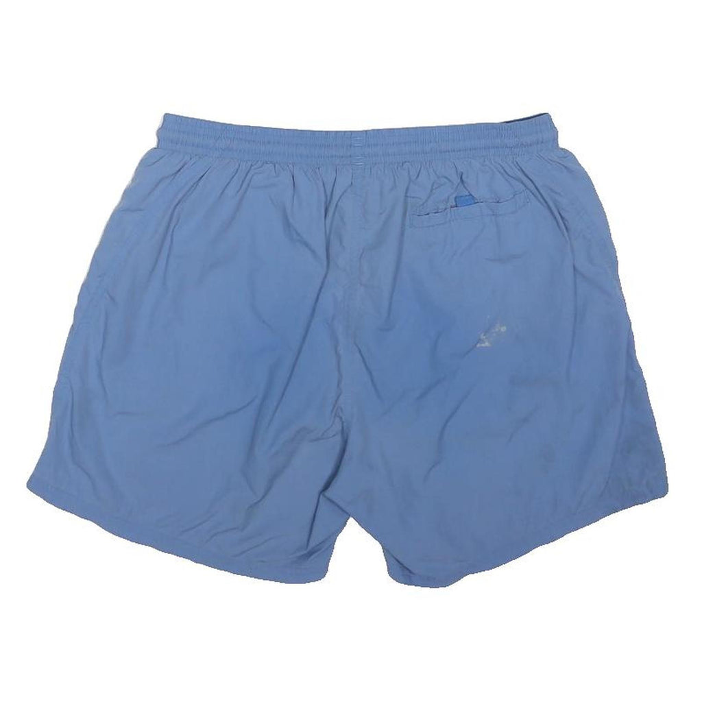 BOSS HUGO BOSS Mens Blue Casual Swimming Shorts Large Logo Print M W28