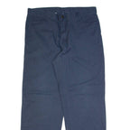 DICKIES Workwear Mens Trousers Blue Regular Straight W36 L30