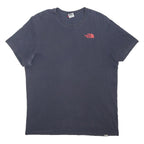 THE NORTH FACE Mens Blue Graphic T-Shirt L Short Sleeve Crew Neck Cotton Blend