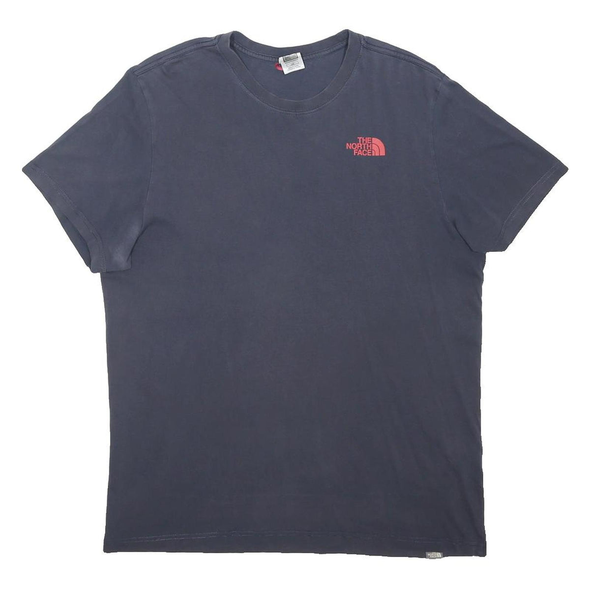 THE NORTH FACE Mens Blue Graphic T-Shirt L Short Sleeve Crew Neck Cotton Blend