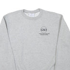 CHAMPION Mens Grey GSO Graduate Student Organization Crew Neck M Cotton