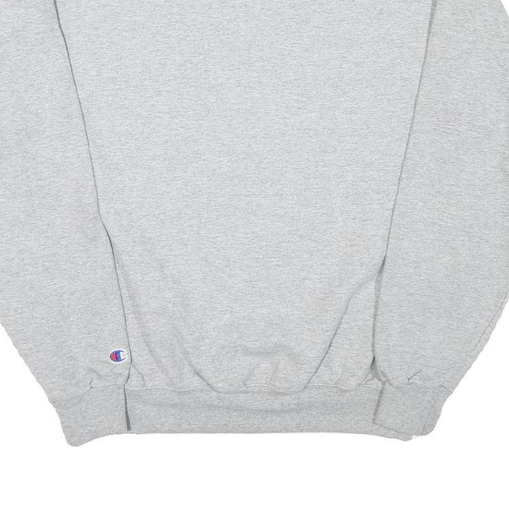 CHAMPION Mens Grey GSO Graduate Student Organization Crew Neck M Cotton