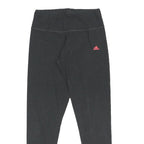 ADIDAS Womens Joggers Black & Pink XS W22 L23 Cotton Blend Slim Fit