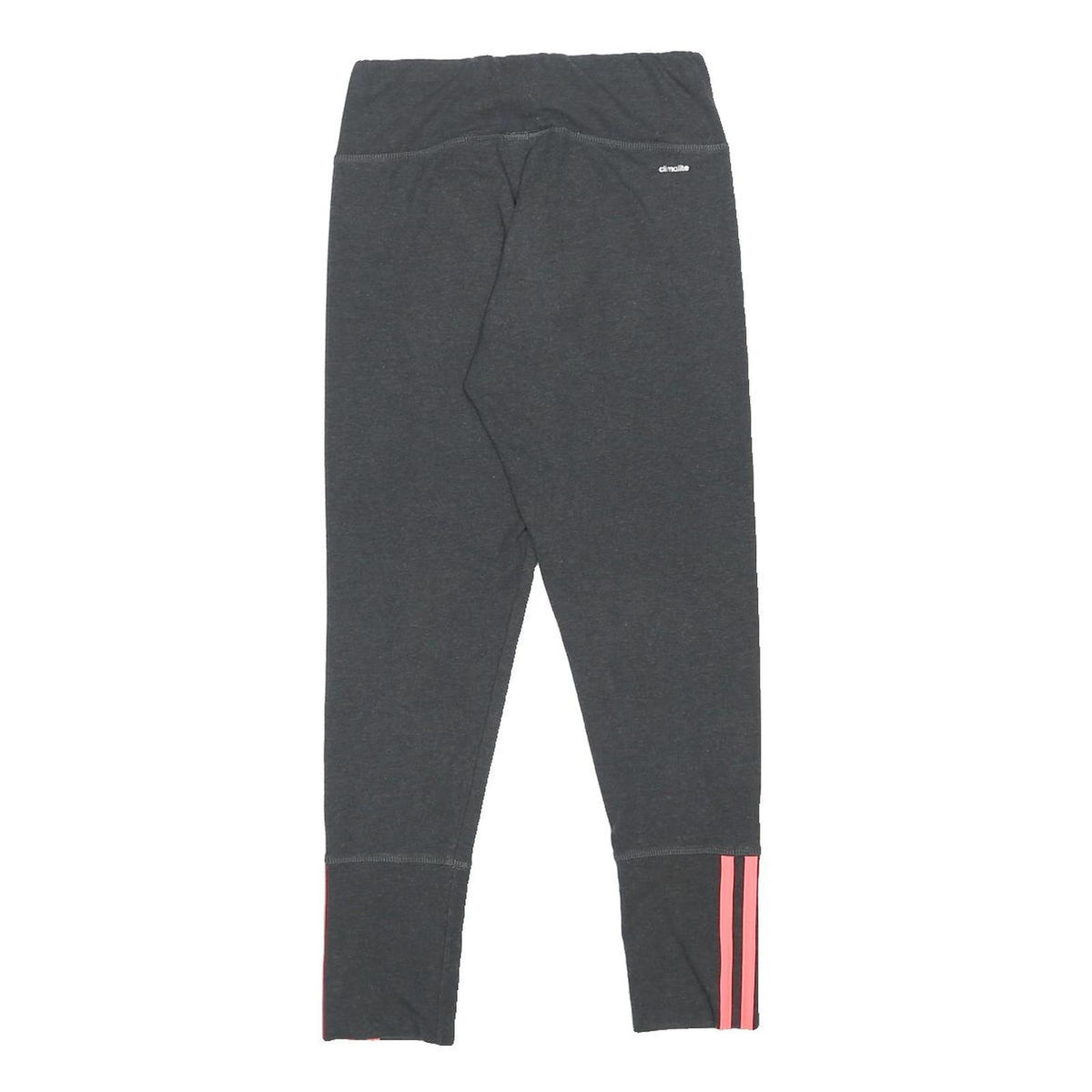 ADIDAS Womens Joggers Black & Pink XS W22 L23 Cotton Blend Slim Fit