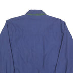 CASUAL LAND Mens Blue Zip Jacket M Polyester Blend Plain Lightweight Casual