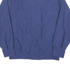 CASUAL LAND Mens Blue Zip Jacket M Polyester Blend Plain Lightweight Casual