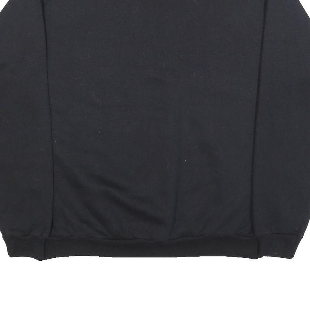 NFL Mens Black Pittsburgh Steelers Crew Neck M Cotton Blend Pullover Sweatshirt