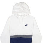 NIKE Mens White Hoodie S