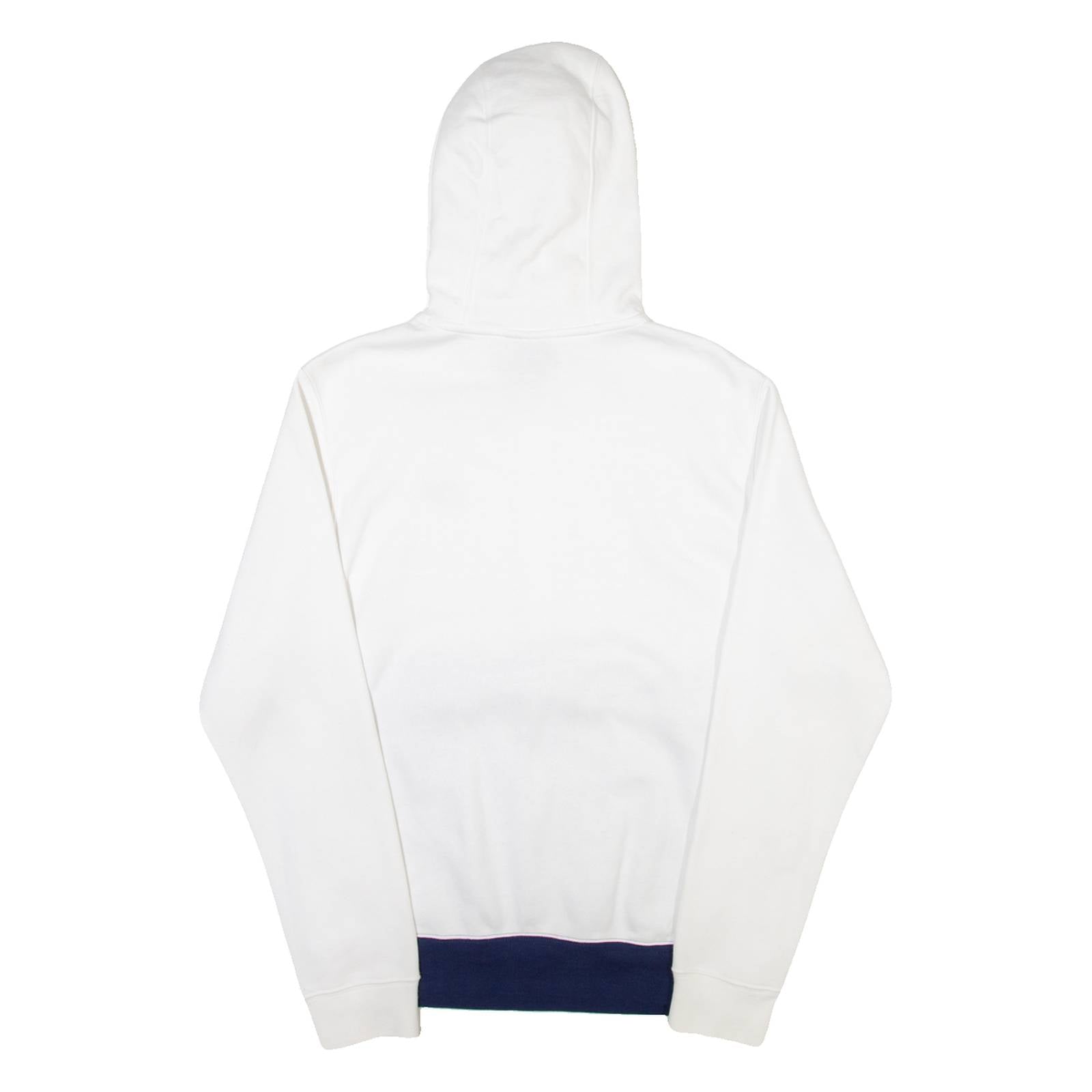 NIKE Mens White Hoodie S