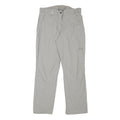 JACK WOLFSKIN Womens Regular Fit Beige Polyester Blend Trousers W32 L29 Outdoor