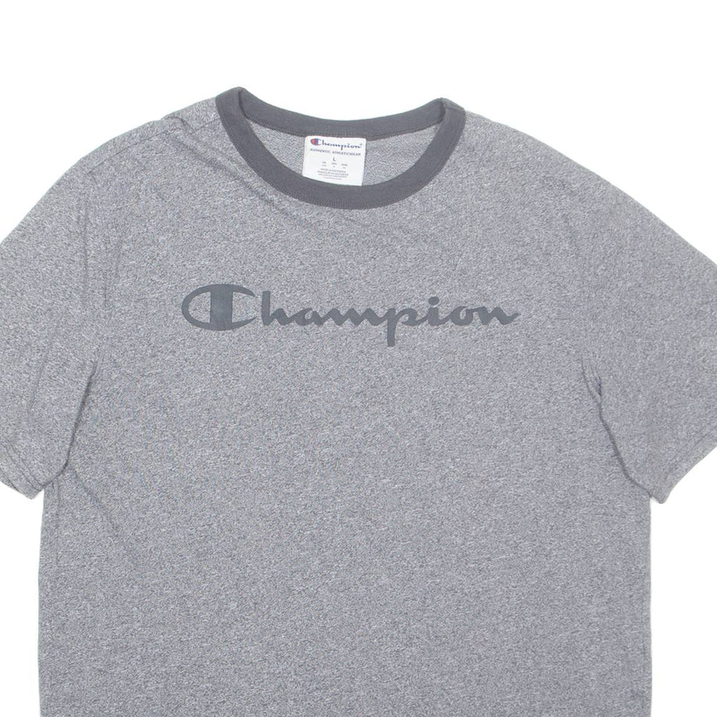 CHAMPION Mens T-Shirt Grey L