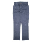 MADDISON WEEKEND Cargo Womens Trousers Blue Slim Straight W30 L32