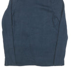 LAUREN RALPH LAUREN Womens Navy Blue Plain Cardigan Crew Neck Basic Knit M